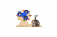 Karuzele dla niemowląt - Karuzela, spinner i zamek na kluczyk do tablicy sensorycznej. - miniaturka - grafika 1