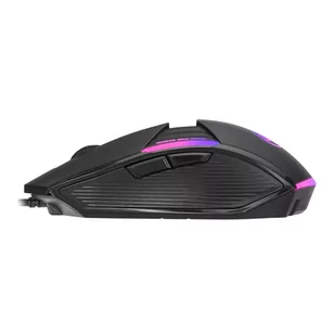 Marvo Mysz M291, 6400DPI, optyczna, 6kl., przewodowa USB, czarna, do gry, podświetlona - Myszki - miniaturka - grafika 2