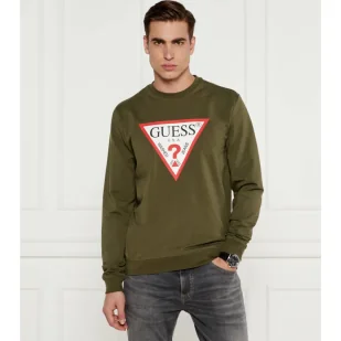 GUESS Bluza audley Regular Fit - Bluzy męskie - miniaturka - grafika 1