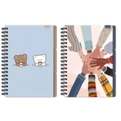 Zeszyty szkolne - Beniamin Kołozeszyt B5 z mikroperforacją oraz kieszonką na notatki Drip Off kratka 96 kartek - miniaturka - grafika 1