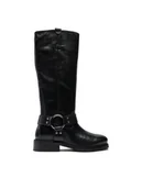 Kozaki damskie - Bronx Kozaki New-Tough 14306-A Czarny - miniaturka - grafika 1