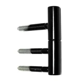 Zawiasy, okucia i inne akcesoria - Agas Zawias drzwiowy wkręcany czarny 82-15mm - miniaturka - grafika 1