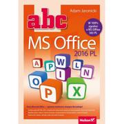 Aplikacje biurowe - Helion ABC MS Office 2016 PL - Adam Jaronicki - miniaturka - grafika 1