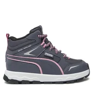 Buty dla chłopców - Sneakersy Puma Evolve Trail Ps 397645 03 Szary - miniaturka - grafika 1