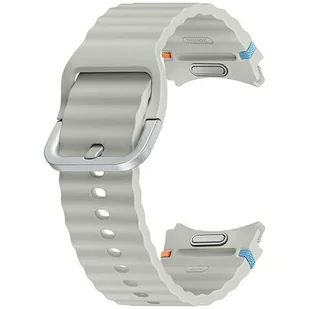 Samsung Sport Band do Watch 7/6/5/4 20mm S/M Srebrny - Akcesoria do zegarków - miniaturka - grafika 1