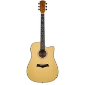 Gitary akustyczne - Gitara elektroakustyczna ARROW Silver D CE NT Jasne drewno - miniaturka - grafika 1