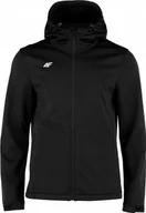 Kurtki męskie - 4F Softshell Kurtka Z Kapturem Membrana SFMb r. L - miniaturka - grafika 1