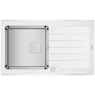 Zlewozmywaki - Teka DIAMOND RS15 1B 1D 86 REV 2 AUTO WST WHITE 115100012 - miniaturka - grafika 1