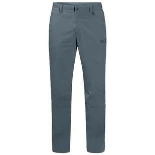 Jack Wolfskin Męskie Spodnie Softshell Activate Light, Szary, L/Xl - Spodenki męskie - miniaturka - grafika 1