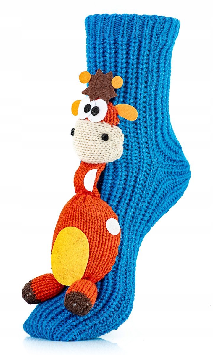 Skarpetki Damskie Ze Zwierzakiem - Żyrafa R.36-39