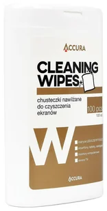 Accura Cleaning Wipes 100 szt. ACC1034 TRASRO47630 - Środki i akcesoria czyszczące do komputerów - miniaturka - grafika 1