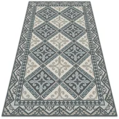 Dywany - Winylowy dywan Geometryczne ornamenty 150x225 cm - miniaturka - grafika 1