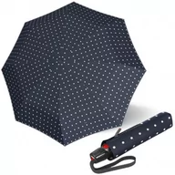 Parasole - KNIRPS T.200 KELLY DARK NAVY - elegancki damski w pełni automatyczny parasol - miniaturka - grafika 1