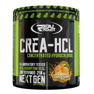Kreatyna Real Pharm Crea-Hcl - 250G - Pineapple - Kreatyna - miniaturka - grafika 1