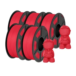 Filament PLA Matte do drukarek 3D, średnica 1,75 mm, płynne drukowanie, 5RD - Filamenty i akcesoria do drukarek 3D - miniaturka - grafika 1