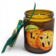 Świece - Świeca Sojowa Świąteczna Pomarańcza 150g Ręcznie Wykonana Prezent Święta - miniaturka - grafika 1