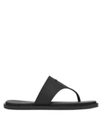 Klapki i japonki damskie - Calvin Klein Japonki Toepost Tpu Slide HW0HW02836 Czarny - miniaturka - grafika 1