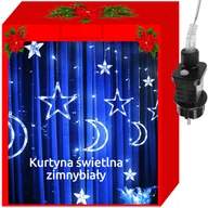 Oświetlenie świąteczne - Iso Trade, Kurtyna wisząca, Lampki choinkowe, 138 LED - miniaturka - grafika 1