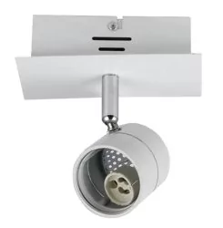 v-tac Oprawa Kinkiet V-TAC 1xGU10 Biała VT-788 - Lampy ścienne - miniaturka - grafika 1