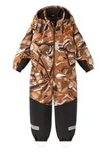 Kombinezony dla dzieci - REIMA kombinezon dla dziecka zimowy Kurikka brązowy - miniaturka - grafika 1
