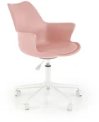 Fotele i krzesła biurowe - Fotel dla dziecka GASLY różowy HALMAR - miniaturka - grafika 1