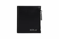 Portfele - portafogli e portatessere mężczyzna replay fm5335.a1203 0094 sheep plain leather - miniaturka - grafika 1