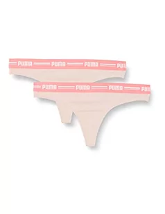 PUMA Stringi damskie, jasnoróżowy, XL - Majtki damskie - miniaturka - grafika 1