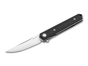 Böker Plus Kwaiken Mini Flipper G10 nóż kieszonkowy, czarny, 18,4 cm 01BO268 - Noże - miniaturka - grafika 1