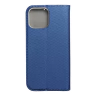 Etui i futerały do telefonów - OEM Kabura Smart Case Book Do Iphone 13 Pro Max Granatowy - miniaturka - grafika 1