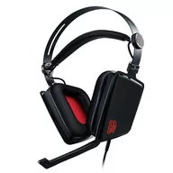 Słuchawki - Thermaltake eSports Verto czarne (HT-VTO-ANECBK-12) - miniaturka - grafika 1