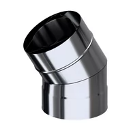 Akcesoria kominkowe - Adam Gas Kolano 130/200 30° - miniaturka - grafika 1