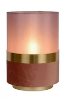 Lampy stojące - Lucide Tusse 10508/01/66 lampa stołowa lampka 1x40W E14 różowa - miniaturka - grafika 1