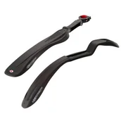 Błotniki rowerowe - Kross Błotniki Ospreyii Plast. Amort. Czarne 24-29 - miniaturka - grafika 1