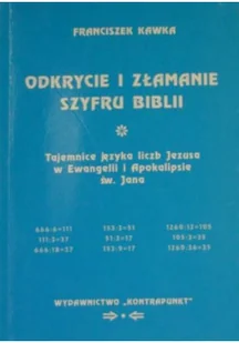 Odkrycie i złamanie szyfru Biblii - Religia i religioznawstwo - miniaturka - grafika 1