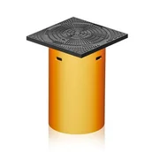 Rynny i akcesoria - Zwieńczenie studzienki z pokrywą 400 A15 40 x 40 x 55,7 cm MAXPOL - miniaturka - grafika 1