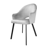 Krzesła - Krzesło Velvet noga czarna PRO - miniaturka - grafika 1