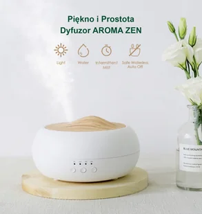 AROMA ZEN dyfuzor ultradźwiękowy do aromaterapii - stylowa harmonia dla Ciebie - Zapachy do domu - miniaturka - grafika 1