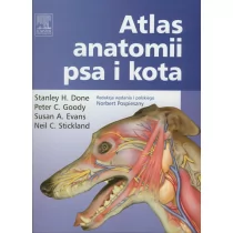 Urban & Partner Atlas anatomii psa i kota - Done Stahley H., Goody Peter C., Evans Susan A., Stickland Neil C. - Podręczniki dla szkół wyższych - miniaturka - grafika 1