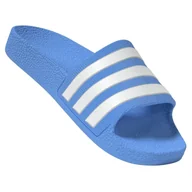 Buty dla chłopców - Kapcie dziecięce Adidas Adilette Aqua K Rozmiar butów (UE): 34 / Kolor: niebieski/biały - miniaturka - grafika 1