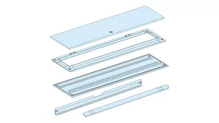 Schneider Electric Prisma Plus G Obudowa przedziału kablowego 1450x300mm IP55 LVS08347 LVS08347 - Inne akcesoria elektryczne - miniaturka - grafika 1