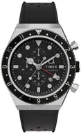 Zegarki męskie - Zegarek Timex TW2V70000 Q Timex Three Time Zone Chronograph - miniaturka - grafika 1