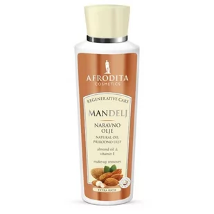 Afrodita Mandelj, Naturalny Olejek Do Demakijażu Z Olejkiem Migdałowym, 150ml - Olejki do mycia twarzy - miniaturka - grafika 1
