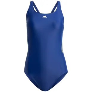 Kostium kąpielowy damski adidas Mid 3-Stripes niebieski IT6292 42 - Stroje kąpielowe - miniaturka - grafika 1