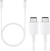 Kable USB - Kabel USB Samsung USB-C - USB-C 1 m Biały - miniaturka - grafika 1