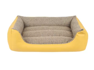 Ami Play Sofa ZipClean 4 in 1 Morgan-żółte M 55624-uniw - Legowiska dla psów - miniaturka - grafika 1