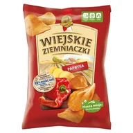 Chipsy - Wiejskie Ziemniaczki Chipsy ziemniaczane o smaku paprykowym 130 g - miniaturka - grafika 1