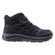 Buty trekkingowe męskie - Męskie Buty HI-TEC REWILE MID WP M000181479 – Czarny - miniaturka - grafika 1