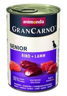 Mokra karma dla psów - Animonda Grancarno Starsze smak: Wołowina i jagnięcina 400g - miniaturka - grafika 1