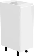 Szafki kuchenne - Aspen D30 P szafka dolna kuchenna biały połysk - miniaturka - grafika 1