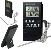 Pozostałe akcesoria kuchenne - Verk Termometr kuchenny sonda zegar lcd do mięsa Termometr kuchenny sonda zegar lcd do mięsa - miniaturka - grafika 1
